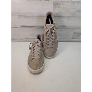Adidas Shoes Mens Size 13.5 Beige Suede Low Top Lace Up Casual Sneakers ID8102